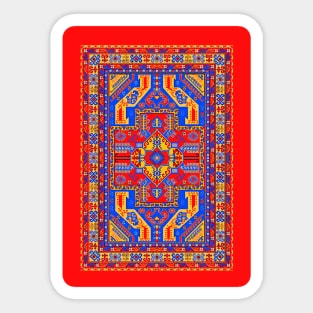 Armenian Folk Art Sticker